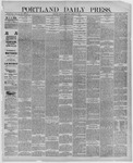 Portland Daily Press: March 21,1887