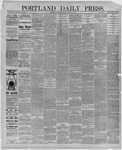 Portland Daily Press: March 22,1887