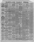 Portland Daily Press: March 24,1887