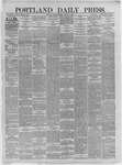 Portland Daily Press: March 25,1887