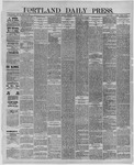 Portland Daily Press: March 28,1887