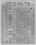 Portland Daily Press: April 12,1887
