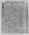 Portland Daily Press: April 27,1887