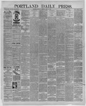 Portland Daily Press: April 28,1887