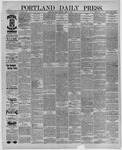 Portland Daily Press: April 29,1887