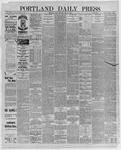 Portland Daily Press: May 13,1887