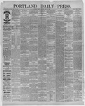 Portland Daily Press: May 20,1887