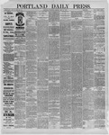Portland Daily Press: May 25,1887