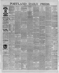 Portland Daily Press: May 30,1887