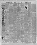 Portland Daily Press: May 31,1887