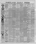 Portland Daily Press: June 14,1887