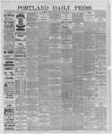 Portland Daily Press: July 12,1887