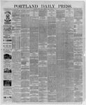 Portland Daily Press: July 15,1887