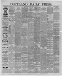 Portland Daily Press: July 26,1887