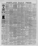 Portland Daily Press: July 28,1887