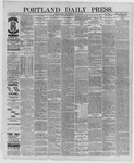 Portland Daily Press: July 29,1887