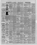 Portland Daily Press: August 01,1887