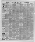 Portland Daily Press: August 03,1887