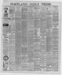 Portland Daily Press: August 04,1887