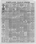 Portland Daily Press: August 15,1887