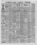 Portland Daily Press: August 18,1887