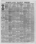 Portland Daily Press: August 19,1887
