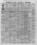 Portland Daily Press: August 20,1887