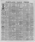 Portland Daily Press: August 27,1887
