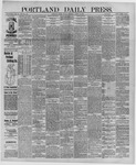 Portland Daily Press: August 29,1887