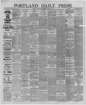 Portland Daily Press: September 02,1887