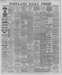 Portland Daily Press: September 08,1887