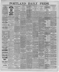 Portland Daily Press: September 09,1887