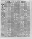 Portland Daily Press: September 19,1887