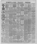 Portland Daily Press: September 20,1887