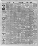 Portland Daily Press: September 21,1887