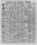 Portland Daily Press: September 23,1887