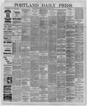 Portland Daily Press: October 04,1887