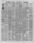 Portland Daily Press: October 07,1887