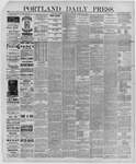 Portland Daily Press: October 12,1887