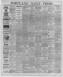 Portland Daily Press: October 14,1887