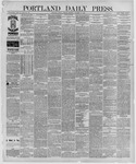 Portland Daily Press: October 18,1887