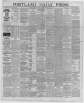Portland Daily Press: October 19,1887