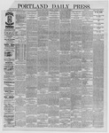 Portland Daily Press: October 28,1887