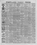 Portland Daily Press: November 04,1887