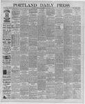 Portland Daily Press: November 07,1887
