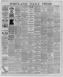 Portland Daily Press: November 09,1887