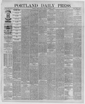 Portland Daily Press: November 12,1887