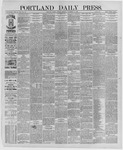 Portland Daily Press: November 15,1887