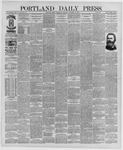 Portland Daily Press: November 16,1887