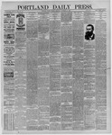 Portland Daily Press: November 22,1887